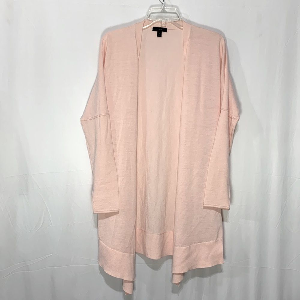 J. CREW merino wool Open Cardigan by in baby pink